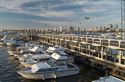 Puerto de Punta del Este al atardecer - Punta del Este y balnearios cercanos - URUGUAY. Foto No. 14099