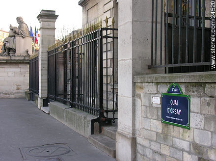 Quai D'Orsay - París - FRANCIA. Foto No. 24520
