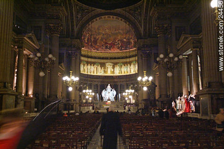 Interior de la Medeleine. - París - FRANCIA. Foto No. 24456