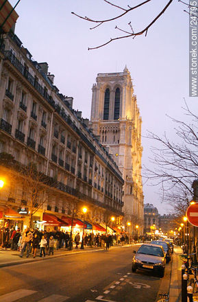 Rue D'Arcole - París - FRANCIA. Foto No. 24795