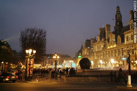 Hôtel de Ville - París - FRANCIA. Foto No. 24803