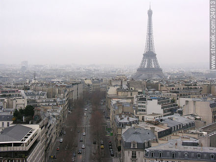 Av. D'léna, Tour Eiffel. - París - FRANCIA. Foto No. 24913