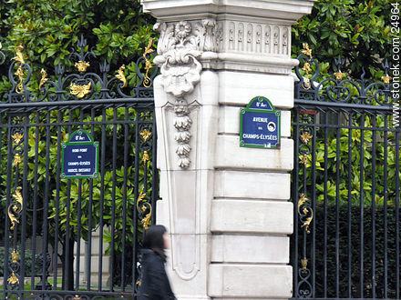 Av. des Champs Elysées - París - FRANCIA. Foto No. 24964