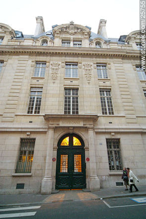 Sorbonne - Paris - FRANCE. Photo #25755