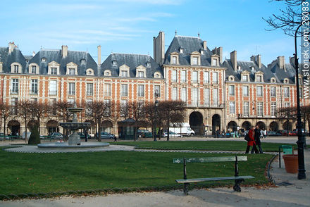 Place des Vosges. Casa de Victor Hugo - París - FRANCIA. Foto No. 26083