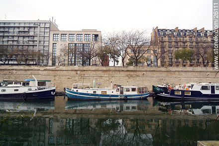 Port de Plaisance de Paris Arsenal. Bd. de Bourdon - París - FRANCIA. Foto No. 26111