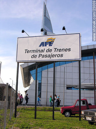 Terminal de AFE en Antel - Departamento de Montevideo - URUGUAY. Foto No. 23009