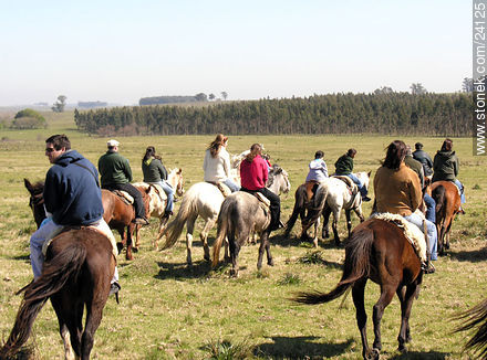 Cabalgata - Departamento de Florida - URUGUAY. Foto No. 24125