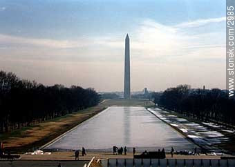 Monumento a George Washington -  - EE.UU.-CANADÁ. Foto No. 2985